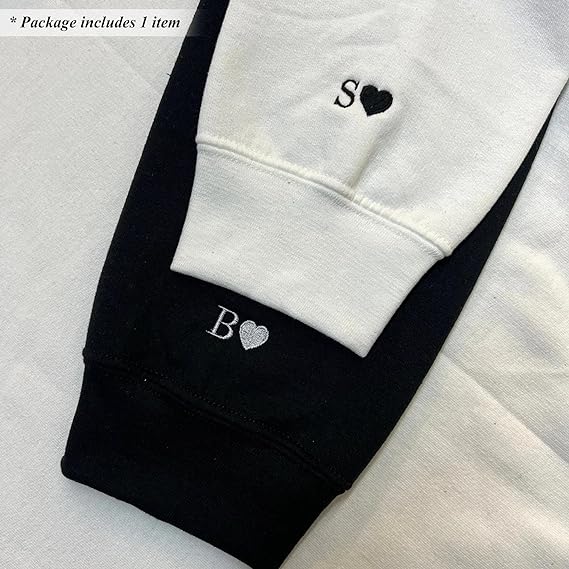 Custom Embroidered Date Roman Numeral Sweatshirt