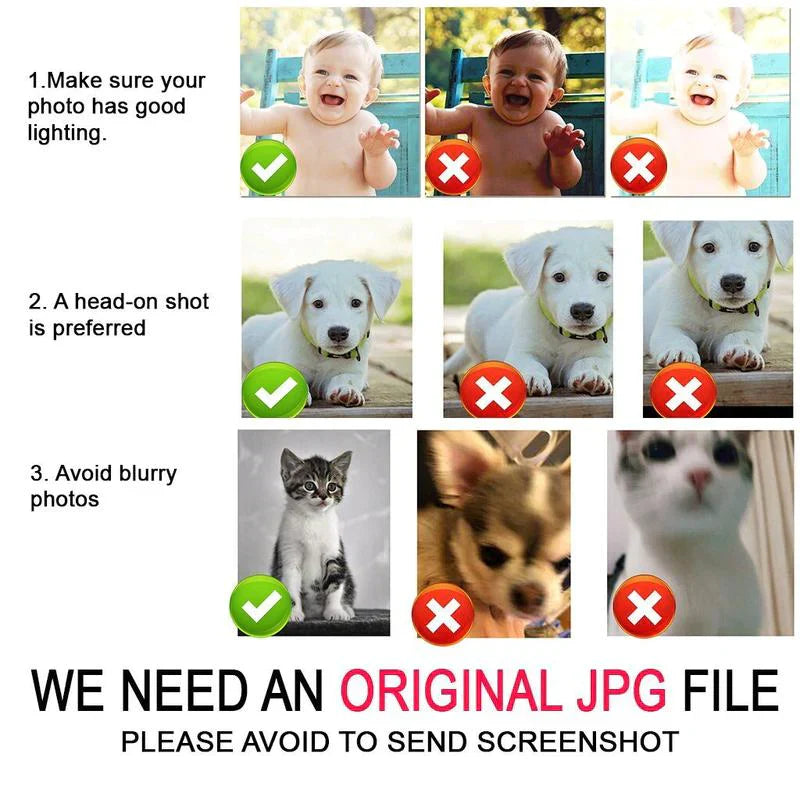 Custom 8 Photos&Text LOVE Fleece Blanket B001